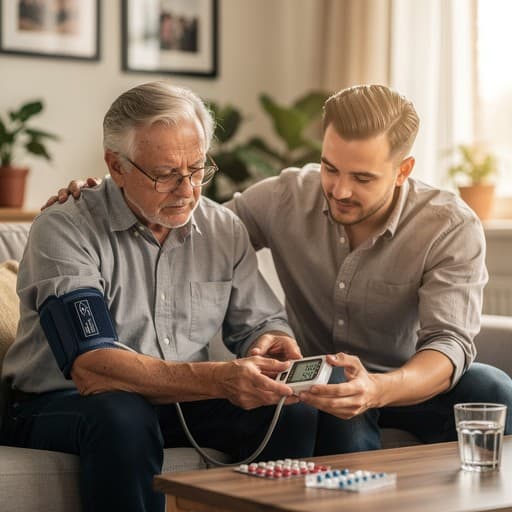 Blood pressure values don't have to scare you immediately
